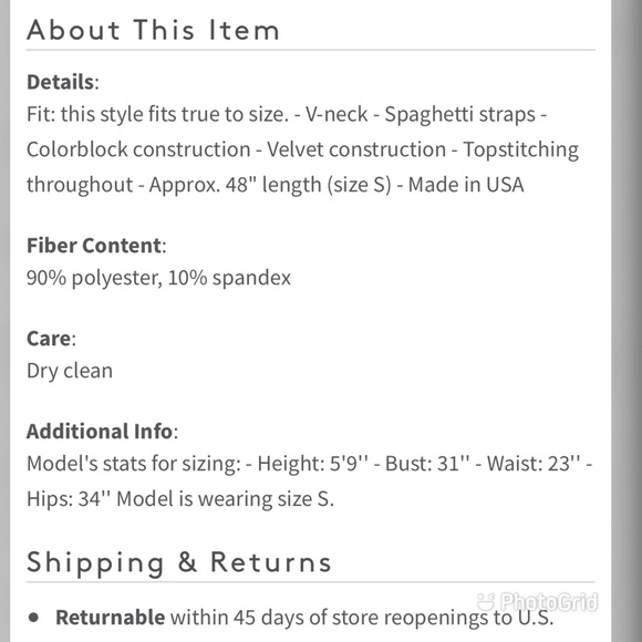 NEW ** Drifter Dress - Picture 3 of 4